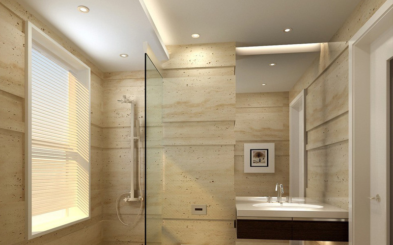 سقف کاذب کناف برای حمام