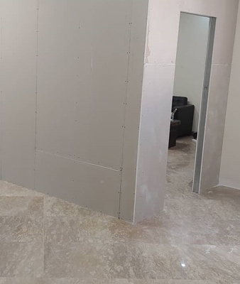 پروژه اجرای دیوار جداکننده کناف