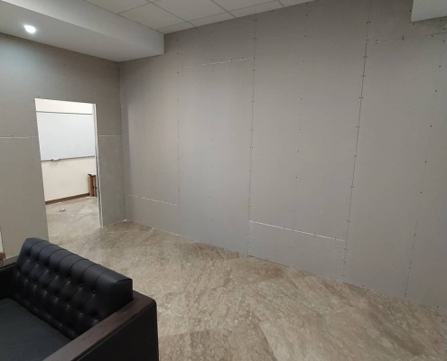 اجرای دیوار جداکننده کناف