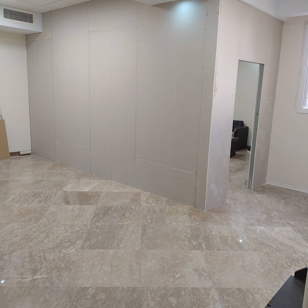 اجرای دیوار جداکننده کناف