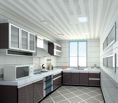 مدل سقف کاذب PVC آشپزخانه